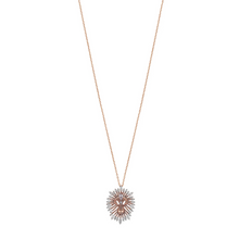  Collier pour femme en or rose et diamants en forme de tête de lion. Collier Innerland Kismet by Milka N0NL01811287Y00.001