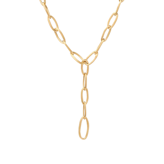 Collier pour femme en or jaune 18 carats. Collier Jaipur Link New Marco Bicego CB2667
