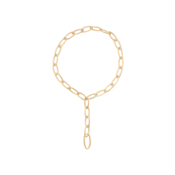 Collier pour femme en or jaune 18 carats. Collier Jaipur Link New Marco Bicego CB2667