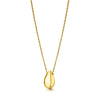 Collier pour femme en or jaune pendentif goutte. Collier Le Carré GD159OA