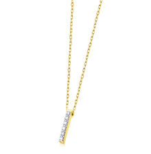  Collier pour femme en or jaune 18 carats et diamants blancs. Collier Le Carre GD166OA.00