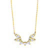 Collier pour femme en or jaune 18 carats et diamants blancs Collier Le Carre GD175OA