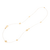 Collier pour femme en or jaune 18 carats. Collier Lunaria Marco Bicego CB1790