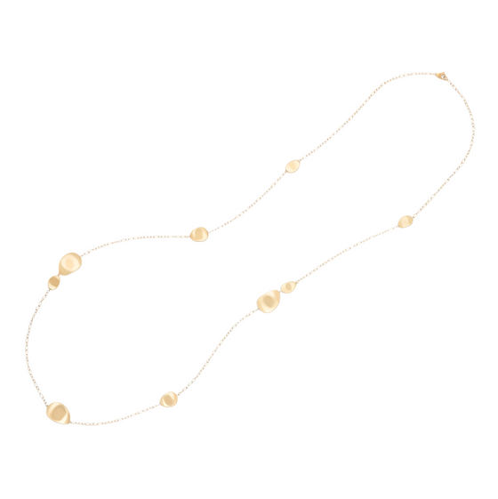 Collier pour femme en or jaune 18 carats. Collier Lunaria Marco Bicego CB1790