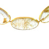 Collier pour femme en or jaune 18 carats et quartz rutile. Collier Lunaria Marco Bicego CB2701-QRT01
