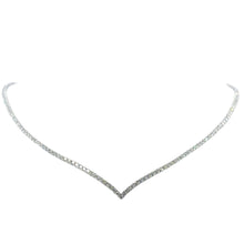  Collier pour femme en or blanc et diamants blancs. Collier Michaud 135178