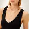 Collier pour femme en or rose et diamants en forme de coeur. Collier Milka's Party Kismet by Milka N0NL01410085Y00.001