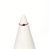 Black Diamond Charm Ring