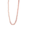 Collier Perles & Quartz Rose