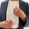 Collier Perles & Quartz Rose