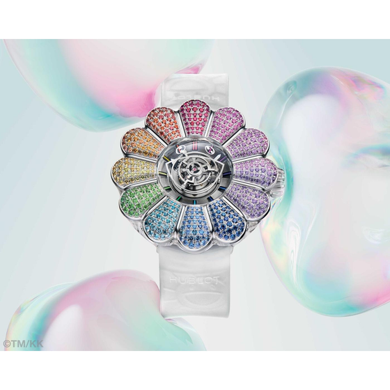 Exceptional Timepieces MP-15 Takashi Murakami Tourbillon Sapphire Rainbow