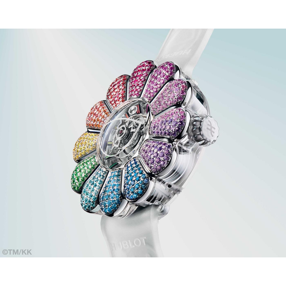 Exceptional Timepieces MP-15 Takashi Murakami Tourbillon Sapphire Rainbow
