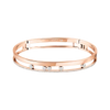 Move Romane Bangle Pink Gold Diamond Bracelet