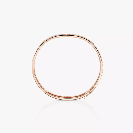 Move Romane Bangle Pink Gold Diamond Bracelet