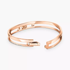 Move Romane Bangle Pink Gold Diamond Bracelet