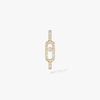 Move Uno single pavé earring