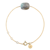 Bracelet, Labradorite, Yellow Gold
