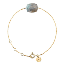  Bracelet, Labradorite, Yellow Gold