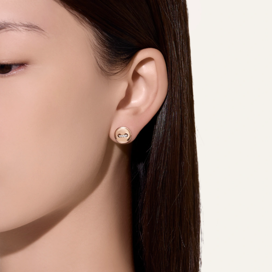 Pom Pom Dot Earrings