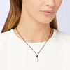 Rose Gold Letter V Charm