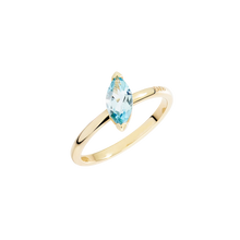  Bague Taille Princesse En Topaze Sky