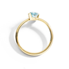 Bague Taille Princesse En Topaze Sky