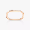 Bague deux doigts Moderniste