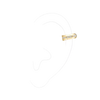 Moderniste ear cuff, small model