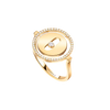 Lucky Move ring, small model