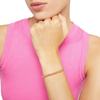 Rose Gold Rondelle Bracelet