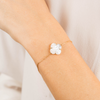 Victoria Bracelet, Mother Of Pearl, Yellow Gold