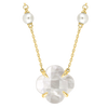 Necklace, Mother Of Pearl, Yellow Gold