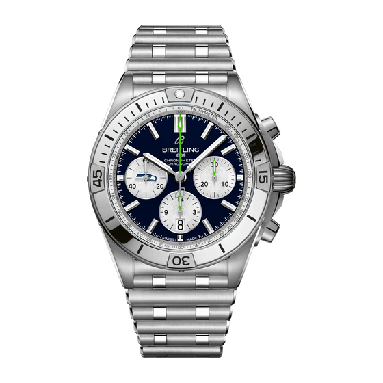 Chronomat B01 42 NFL Seattle Seahawks Edition