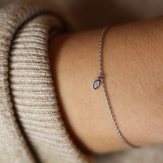 Marquise Diamond Charm