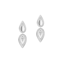  Fiery 0.25ct White Gold Diamond Earrings