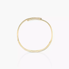 Move Noa Pavé Bangle Yellow Gold Diamond Bracelet