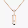 Move Uno two-row necklace