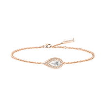  Bracelet Fiery 0,10ct Bracelet Diamant Or Rose