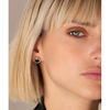 Studs, Onyx, Diamonds, Rose Gold