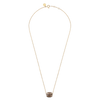 Collier, Quartz Fume, Or Jaune