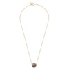 Collier, Quartz Fume, Or Jaune