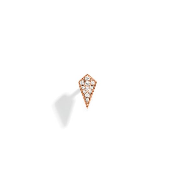 Stud Stairway Diamonds & Rose Gold