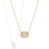 Necklace Mini My Way Diamonds & Yellow Gold