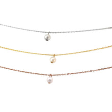  Suspended White Pearl Charm