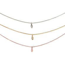  Marquise Diamond Charm