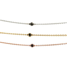  Integrated Black Diamond Charm Bracelet