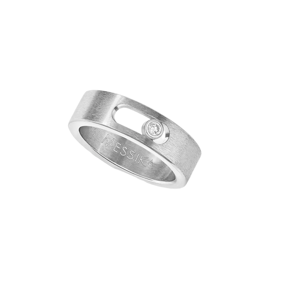 Move Titanium Natural SM Natural Titanium Diamond Ring