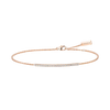 Gatsby Bar Pink Gold Diamond Bracelet