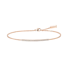  Gatsby Bar Pink Gold Diamond Bracelet