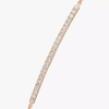 Gatsby bracelet Pink gold bar diamond bracelet Gatsby